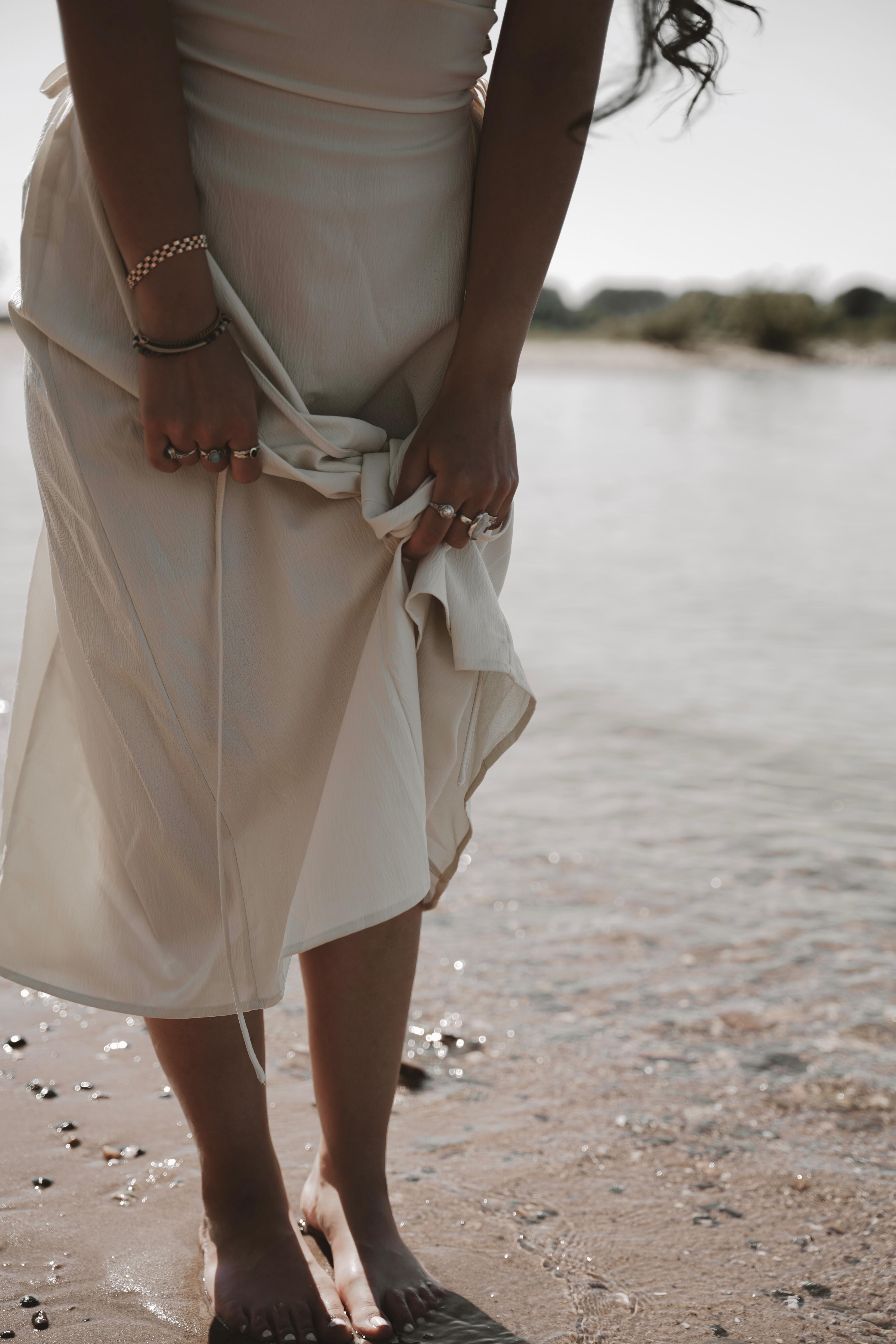 Detailaufnahme eines Kleides